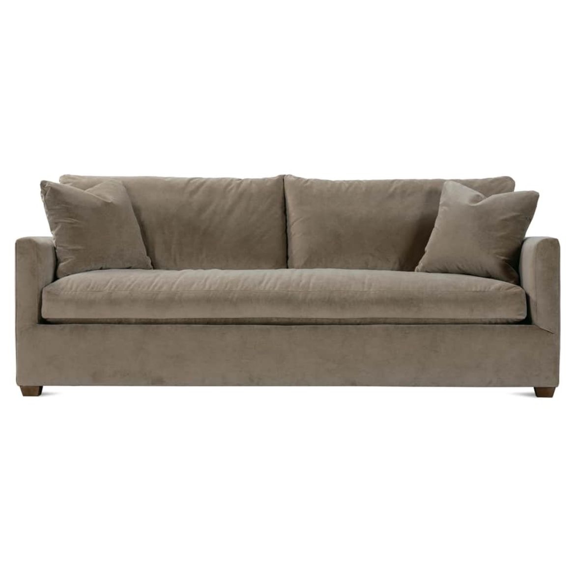 Picture of 89” Quick Ship Lilah Sofa - Fawn Brushed Velvet